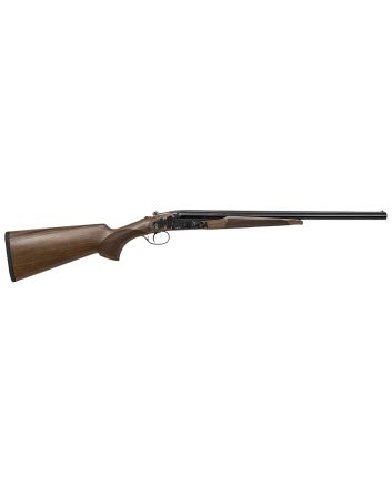 CZ-USA 06417 Sharp-Tail Coach 12 Gauge 3" 2rd 20" Black Hard Chrome Side-by-Side Barrel, Color Case Hardened Metal Finish, Turkish Walnut Stock Includes Fixed Chokes
