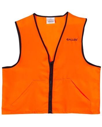 Allen 15765 Deluxe Hunting Vest Medium Orange Polyester
