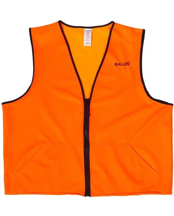 Allen 15768 Deluxe Hunting Vest XL Orange Polyester