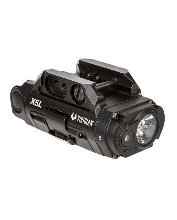 Viridian 9300015 X5L Gen 3 Green Laser with Tactical Light X Series Black 500 Lumens LED White