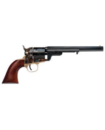 Cimarron CA925 1851 Richards-Mason 38 Special 6 Shot, 7.50" Blued Octagon Barrel &amp; Cylinder, Color Case Hardened Steel Frame, Brass Bead Front Sight, Walnut Grip