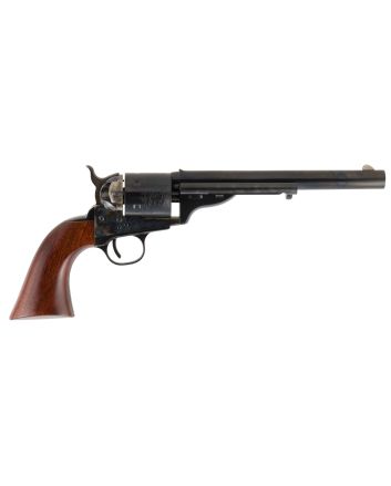 Cimarron CA916 1872 Open Top Army 45 Colt (Long Colt) 6 Shot 7.50" Blued Steel Barrel, Blued Cylinder, Color Case Hardened Steel Frame, Walnut Grip, Exposed Hammer