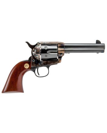 Cimarron MP410 Model P45 Colt (Long Colt) 6 Shot 4.75" Blued Stainless Steel Barrel, Blued Cylinder, Color Case Hardened Steel Frame, Walnut Grip, Exposed Hammer