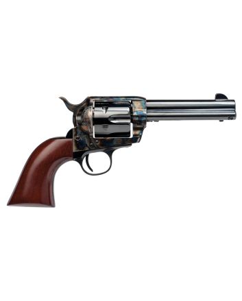 Cimarron PP400 Frontier Pre-War 1896-1940 38 Special 357 Mag 6 Shot, 4.75" Blued Steel Barrel, Blued Cylinder, Color Case Hardened Steel Frame, Walnut Grip, Exposed Hammer