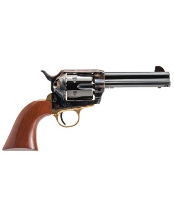 Cimarron PPP357 Pistolero38 Special 6 Shot 4.75" Blued Steel Barrel, Blued Cylinder, Color Case Hardened Steel Frame, Walnut Grip, Exposed Hammer