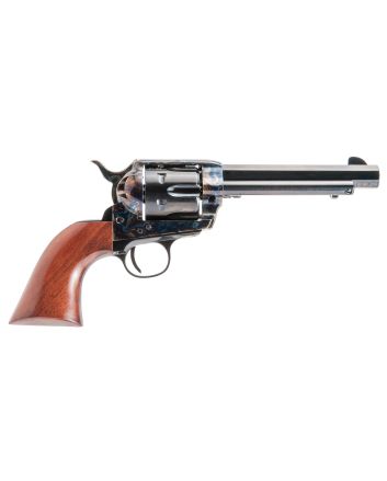 Cimarron PP401MALO El Malo Pre-War 1896-1940 38 Special 6 Shot, 5.50" Blued Octagon Steel Barrel, Blued Cylinder, Color Case Hardened Steel Frame, Walnut Grip, Exposed Hammer