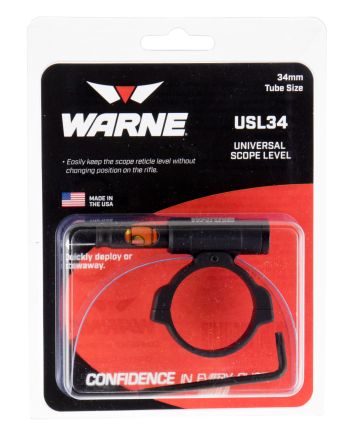 Warne USL34 Universal Scope Level34mm Tube Diameter Universal Aluminum Black