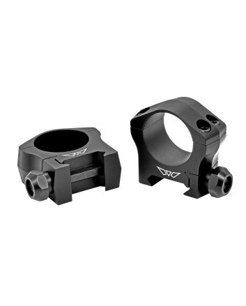 Warne 7200M Scope Rings Mountain Tech Matte Black 1" Low 0 MOA