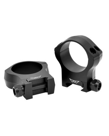 Warne 7222M Scope Rings Mountain Tech Matte Black 34mm High 0 MOA