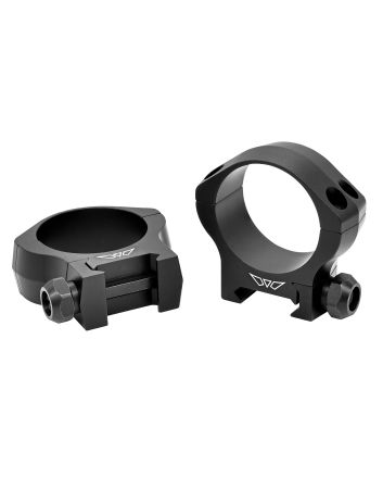 Warne 7240M Scope Rings Mountain Tech Matte Black 35mm Low 0 MOA