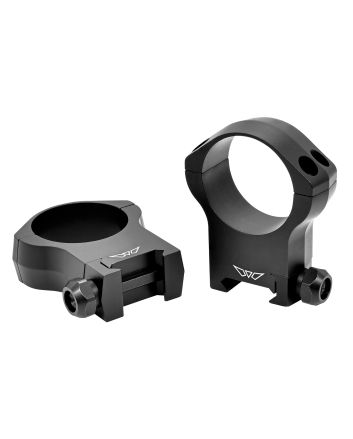 Warne 7244M Scope Rings Mountain Tech Matte Black 35mm Ultra High 0 MOA