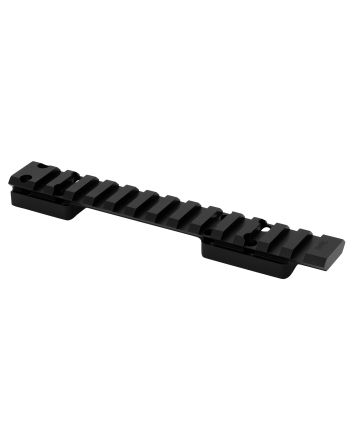 Warne 7640M Mountain Tech Tactical Rail Black Anodized Aluminum Browning X-Bolt Super Short Action, 0 MOA