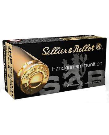 Sellier &amp; Bellot SB9D Handgun9mmLuger 124gr Jacketed Hollow Point 50 Per Box/20 Case