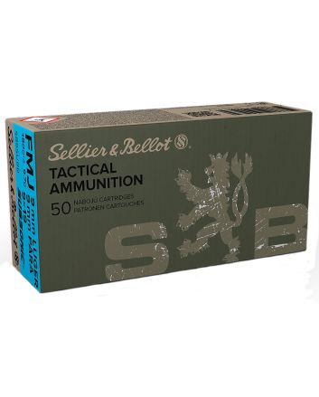 Sellier &amp; Bellot SB9SUBB Handgun Target 9mmLuger Subsonic 150gr Full Metal Jacket 50 Per Box/20 Case