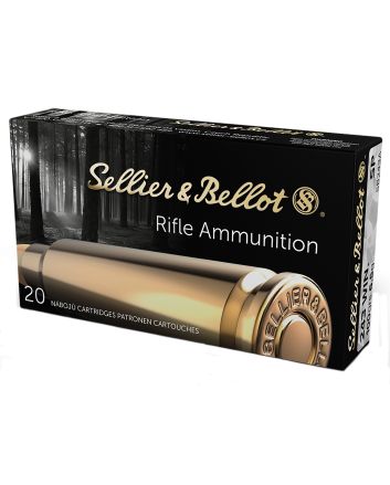 Sellier &amp; Bellot SB243A Rifle243Win 100gr Soft Point 20 Per Box/25 Case