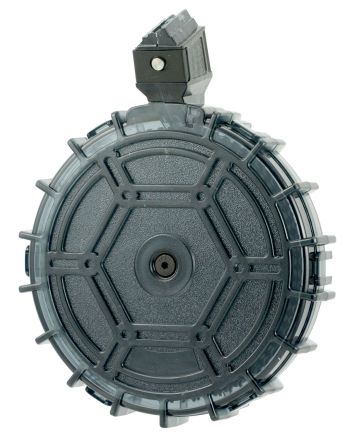 ProMag RUGA30 Ruger 10/2270rd Drum 22 LR Fit Ruger 10/22/Ruger Charger Black Polycarbonate