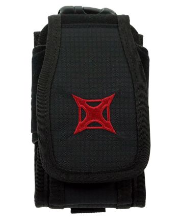 Vertx VTX5140BK Phone/Multi-Tool Pouch VTX 7" H x 4" W x 2" D Black Cordura w/Velcro Closing
