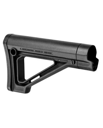 Magpul MAG480-BLK MOE Carbine Stock Black Synthetic, Fits AR-15/M16/M4, 8.80" OAL