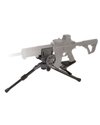 Caldwell 821400 Precision Turret Shooting Rest Black Aluminum 22.40" L x 5.50" W