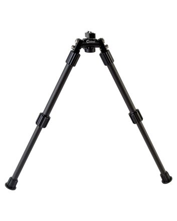 Caldwell 1082223 Accumax Premium M-Lok/Key Mod Bipod 9-13" Black Carbon Fiber