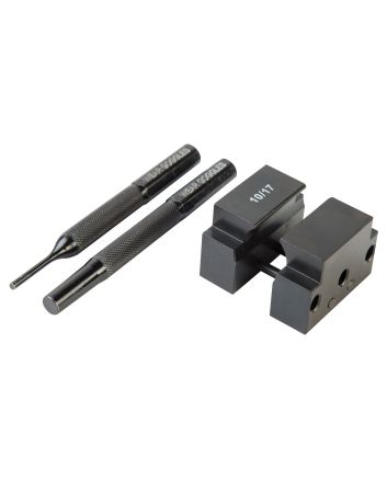 Wheeler 1079898 Gas Block Taper Pin Removal Tool Black Steel Universal