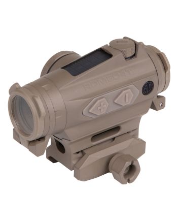 Sig Sauer Electro-Optics SOR43131 Romeo4TFlat Dark Earth 1 x 20 mm 2 MOA Red Ballistic Dot/65 MOA Circle