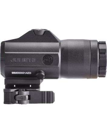 Sig Sauer Electro-Optics SOJ31001 Juliet3 Magnifier Black 3 x 24 mm PowerCam 90 DegreeMount
