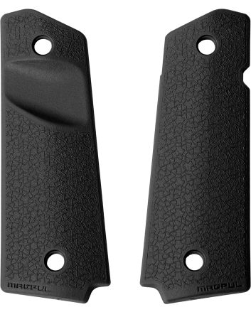 Magpul MAG524-BLK MOE Grip Panels Anti-Slip Texture Black Polymer for 1911 (Full Size)
