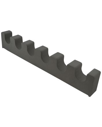 BenchMaster BMWEBR6 Rifle Rest WeaponRack 6 Rifle Black Foam