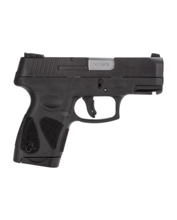 Taurus 1G2S931 G2SCompact Frame 9mm Luger 7+1 3.26" Matte Stainless Steel Barrel, Matte Black Serrated Alloy Steel Slide, Black Polymer Frame w/Picatinny Rail &amp; Polymer Grip, Right Hand