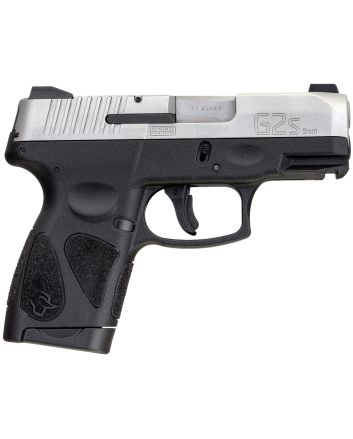Taurus 1G2S939 G2SCompact Frame 9mm Luger 7+1 3.20" Matte Stainless Steel Barrel, Matte Serrated Stainless Steel Slide, Black Polymer Frame w/Picatinny Rail &amp; Polymer Grip, Right Hand
