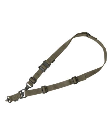 Magpul MAG515RGR MS3 Single QD Sling GEN2 Ranger Green Nylon 48"-60" OAL Adjustable One-Two Point Rifle