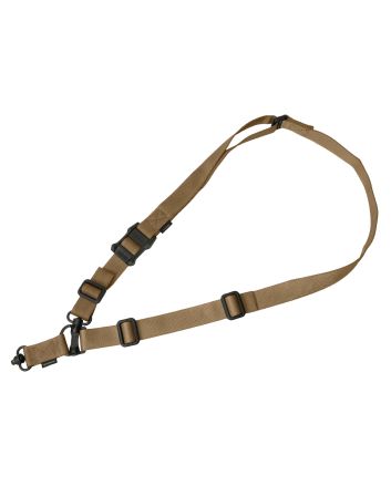 Magpul MAG518COY MS4 Sling GEN2 Coyote Tan Nylon 48"-60" OAL Adjustable One-Two Point AR Platform
