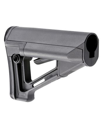 Magpul MAG470-GRY STR Carbine Stock Stealth Gray Synthetic for AR-15, M16, M4 with Mil-Spec Tube (Tube Not Included)