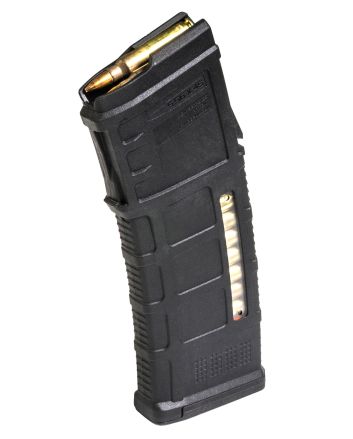 Magpul MAG575-BLK PMAG GEN M3 30rd Detachable w/Capacity Window 5.56x45mm NATO Fits Steyr Arms AUG/F88/F90 Black Polymer