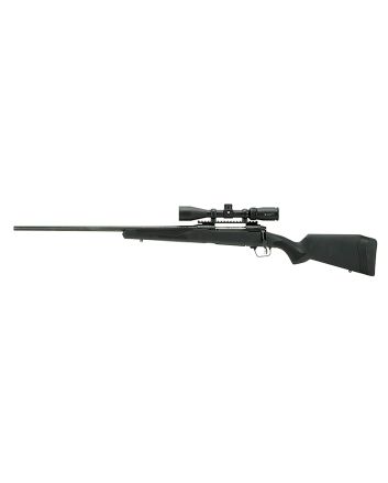 Savage Arms 57326 110 Apex Hunter XP 7mm Rem Mag 3+1 24", Matte Black Metal, Synthetic Stock, Vortex Crossfire II 3-9x40mm Scope, Left Hand