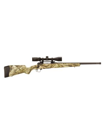 Savage Arms 57358 110 Apex Predator XP 204 Ruger 4+1 20", Matte Black Metal, Mossy Oak Mountain Country Synthetic Stock, Vortex Crossfire II 4-12x44mm