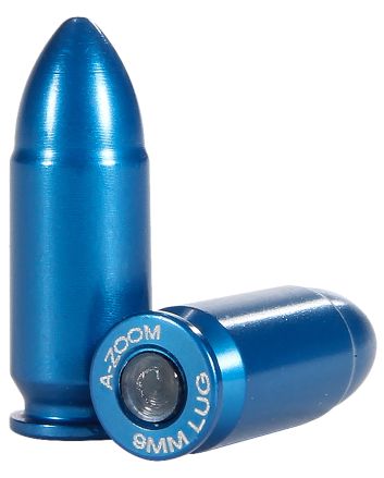 A-Zoom 15316 Blue Snap Caps Pistol 9mm Luger 10 Pack