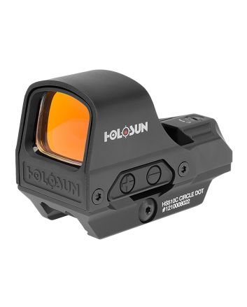 Holosun HS510C 510Black 1x, 2 MOA Red Dot/65 MOA Circle Reticle