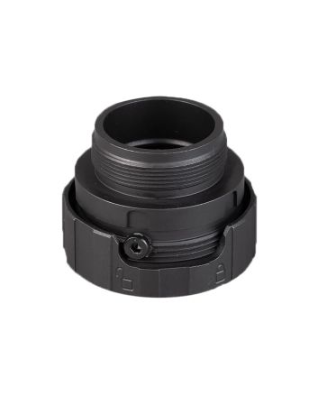 SilencerCo AC2632 ASR Alpha Mount Adapter For Omega 9K/Nano ASR/Harvester 300 Black Steel