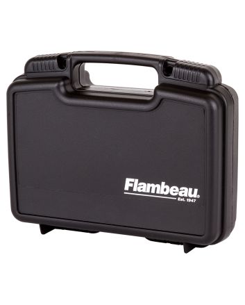 Flambeau 6445SC Safe Shot Pistol Pack Case Black Polymer Holds Handgun