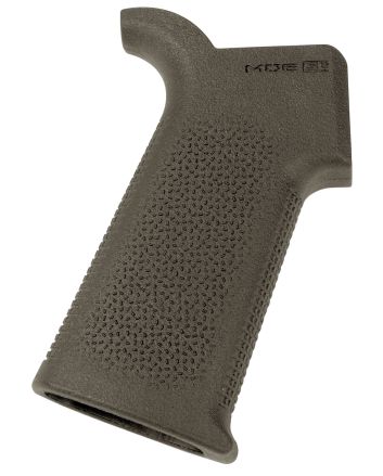 Magpul MAG539-ODG MOE SL Grip Aggressive Textured OD Green Polymer for AR-15, AR-10, M4, M16, M110, SR25