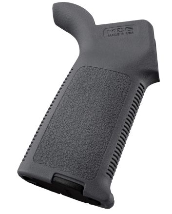 Magpul MAG415-GRY MOE Grip Aggressive Textured Gray Polymer for AR-15, AR-10, M4, M16, M110, SR25