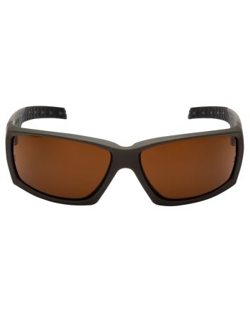 Pyramex VGSG718T Venture Gear Tactical Overwatch Adult Bronze Lens Anti-Fog Polycarbonate OD Green Frame