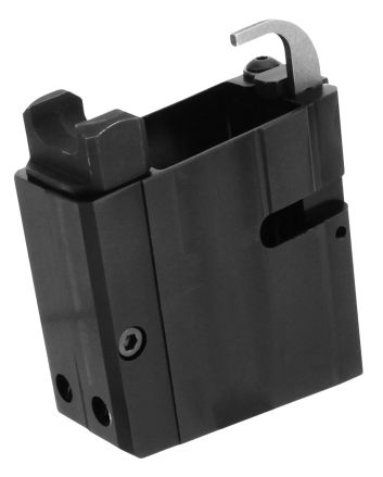 TacFire AD9MMCOLT Magazine Magwell Adaptermade of 6061-T6 Aluminum with Hardcoat Anodized Black Finish for Colt SMG &amp; Uzi Style Magazines