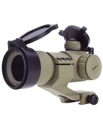 TacFire RD004T 1x30 Dual Illuminated Red/Green Dot SightTan 1 x 30 mm 2 MOA Dot