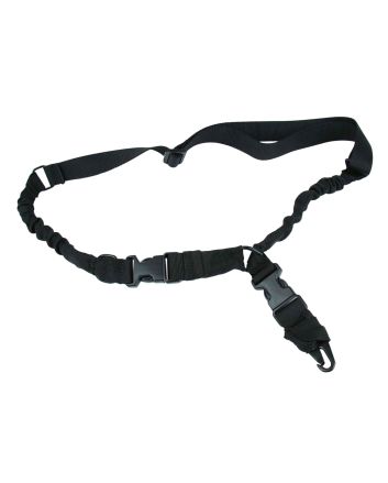 TacFire SL003B 2 To 1 Point Sling Black Nylon 30"-40" OAL Adjustable Double Bungee Rifle