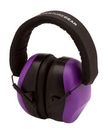 Pyramex VGPM8065C Venture Gear V80 Muff Foam 26 dB 32 dB Over the Head Purple/Black Adult 1 Pair