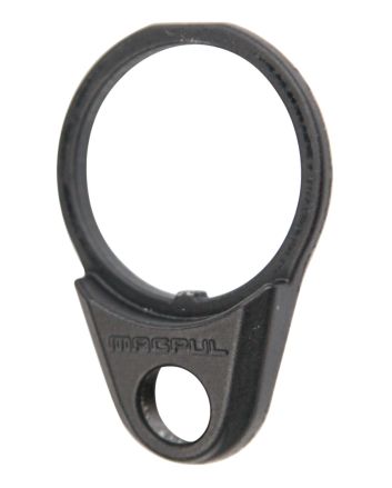 Magpul MAG529-BLK ASAP Sling Attachment Quick Detach AR-15/M4 Compatible w/ Mil-Spec &amp; Commercial Buffer Tubes Black Steel Ambidextrous