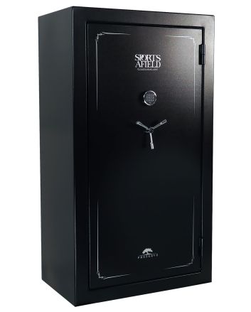 Sports Afield SECSA7240P Preserve SA7240P Keypad/Key Entry Black Steel Holds 60 + 8 72" H x 40" W x 25" D Fireproof- Yes